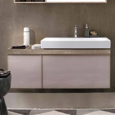 GBR Geberit Citterio lavabo dolabı, çift çekmeceli - 1