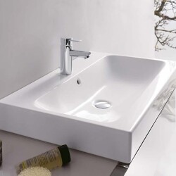 GBR Geberit iCon çanak lavabo: B=75cm, T=48.5cm,, - GEBERİT