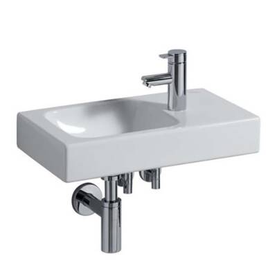 GBR Geberit iCon etajerli küçük lavabo, B=53cm, - 1