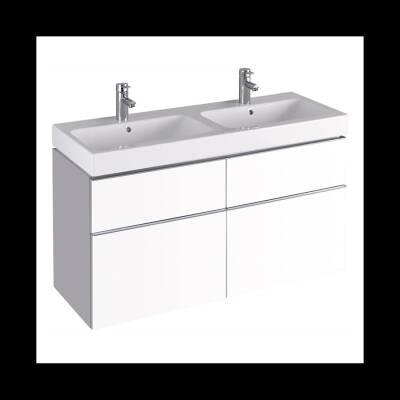 GBR Geberit iCon ikili lavabo için dolap, dört çek - 1