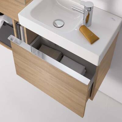 GBR Geberit iCon küçük lavabo dolabı, tek kapılı - 1