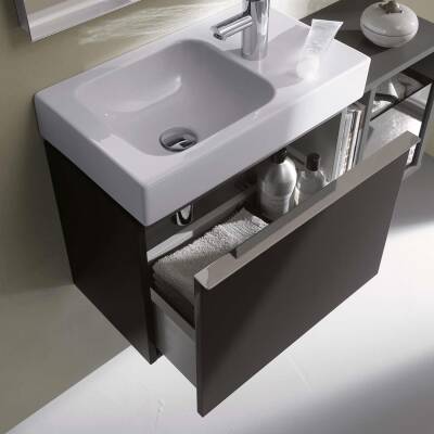 GBR Geberit iCon küçük lavabo dolabı, tek kapılı - 1