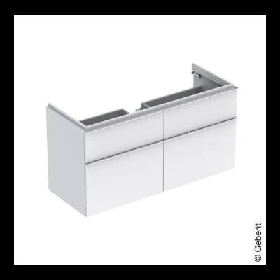 GBR Geberit iCon lavabo dolabı, dört çekmeceli 120 - 1