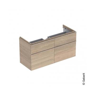 GBR Geberit iCon lavabo dolabı, dört çekmeceli 120 - 1