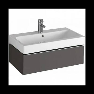 GBR Geberit iCon lavabo dolabı, tek çekmeceli B=7 - 1