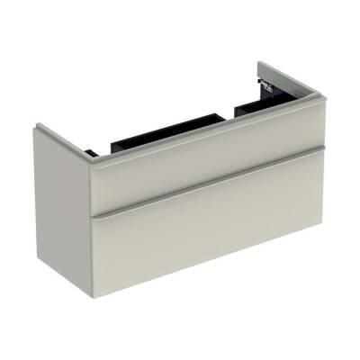 GBR Geberit Smyle Square ikili lavabo dolabı, çift - 1