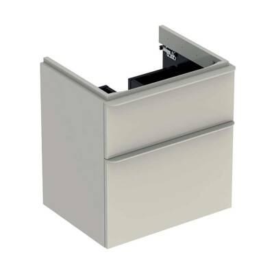 GBR Geberit Smyle Square lavabo dolabı, çift çekme - 1