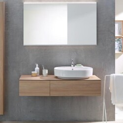 GBR Geberit VariForm çanak lavabo dolabı, çift çek - GEBERİT