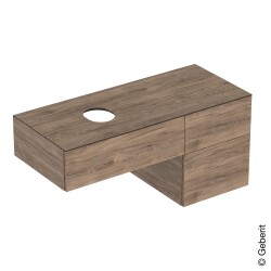 GBR Geberit VariForm çanak lavabo dolabı, üç çekme - GEBERİT