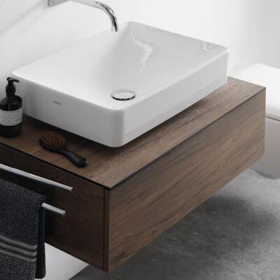 GBR Geberit VariForm tezgah üstü lavabo dolabı, te - 1