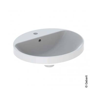 GBR Geberit VariForm tezgah üstü lavabo, oval ve b - 1