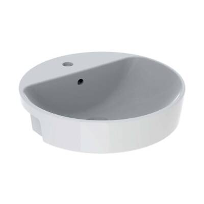GBR Geberit VariForm yarım tezgah lavabo, yuvarlak - 1