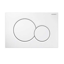 Geberit Sigma01 Kumanda Kapağı Çift Basmalı Beyaz 115.770.11.5 - GEBERİT