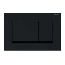 Geberit Sigma30 Kumanda Paneli Çift Basmalı Siyah - Temizliği Kolay Kaplama - 115.883.DW.1 - GEBERİT