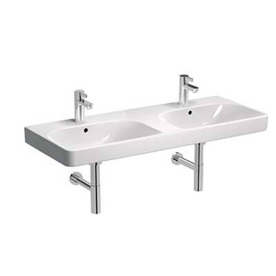 GBR SMYLE SQUARE İKİLİ LAVABO DLB.120cm BEYAZ - 1