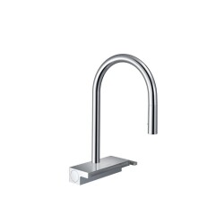 Hansgrohe Aquno Select M81 Eviye Bataryası Krom 73831000 - 1