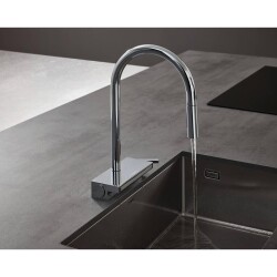 Hansgrohe Aquno Select M81 Eviye Bataryası Krom 73831000 - HANSGROHE (1)