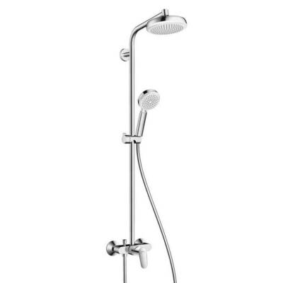 Hansgrohe Duş Kolonu 160 1 Jet , Tek Kollu Batarya İle Crometta 27266400 - 1