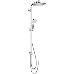 Hansgrohe Duş Kolonu 240 1 Jet, EcoSmart, 9 lt/dk, Reno Crometta S 27270000 - 1