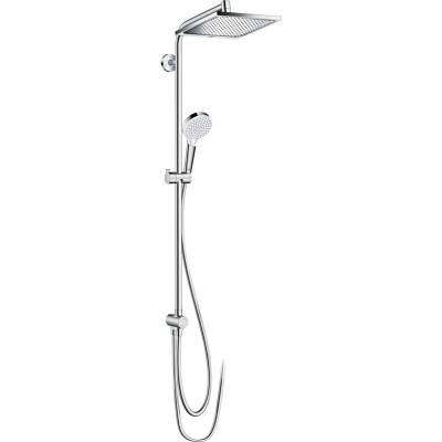 Hansgrohe Duş Kolonu 240 1 Jet, EcoSmart, 9 lt/dk, Reno Kare Tepe Duşlu Crometta E 27289000 - 4