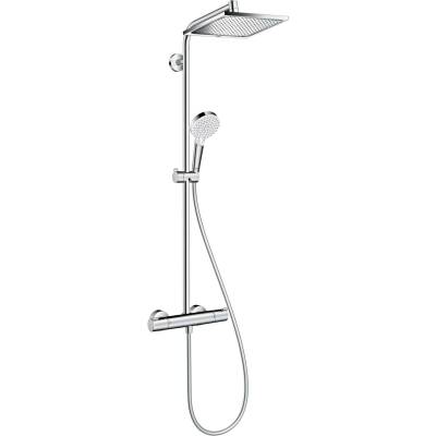 Hansgrohe Duş Kolonu 240 1 Jet, EcoSmart, Termostat İle Crometta E 27281000 - 2