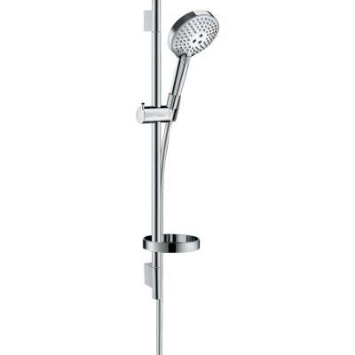 Hansgrohe Duş Seti Raindance Select S120 3 Jet, PowderRain, 65 cm Duş Barı, Krom 27654000 - 1