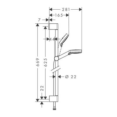 Hansgrohe Focus Kuğu Lavabo Bataryalı Üçlü Set - 7