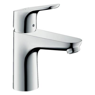 Hansgrohe Focus Tek Kollu Lavabo Bataryası 100 Kumandalı Krom 31607000 - 1