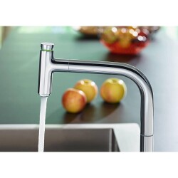 Hansgrohe Metris Select M71 Eviye Bataryası Krom 73822000 - HANSGROHE (1)