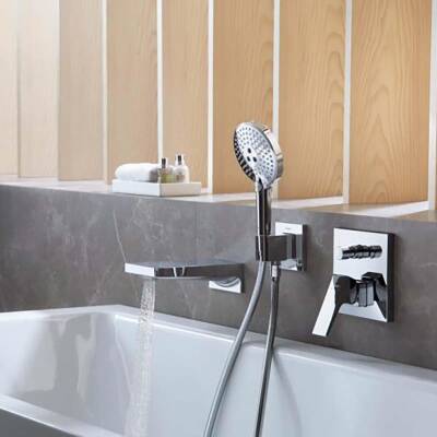 Hansgrohe Metropol Tek Kollu Banyo Bataryası Ankastre Montaj, Çubuk Volan 32545000 - 2