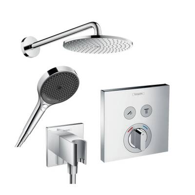 Hansgrohe Shower Select Ankastre Duş Seti Krom - 1