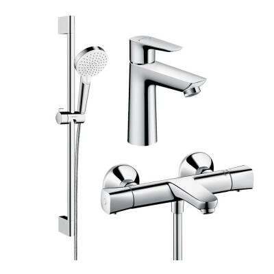Hansgrohe Talis E Termostatik Banyo Bataryalı Set - 1
