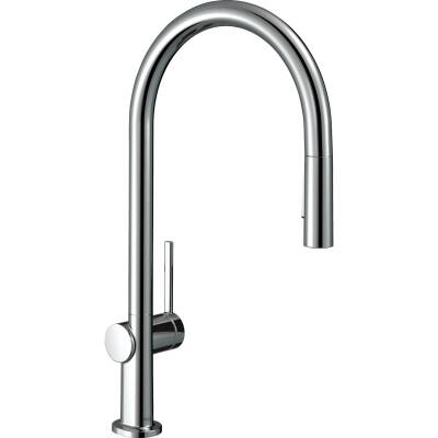 Hansgrohe Talis M54 Eviye Bataryası Paslanmaz Çelik 72800800 - 1