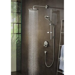 Hansgrohe Tepe Duşu Raindance S 240 1 Jet, PowderRain, Krom 27607000 - 2