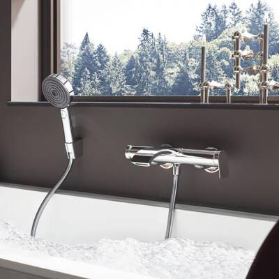 Hansgrohe Vivenis Banyo Bataryası Aplike Montaj Krom 75420000 - 3