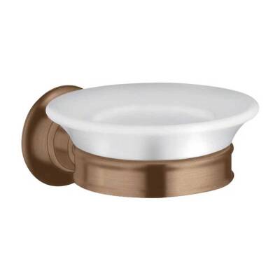 HNG AX Montreux soap dish w.holder BRG - 1