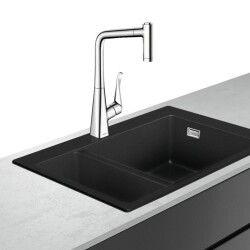 HNG C51-F635-04GranitSelectEviyeKombi.180/45 - HANSGROHE