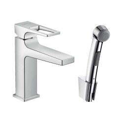 HNG HG Metropol Bidette Set BGriff Push chr. - HANSGROHE