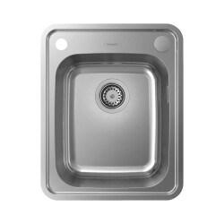 HNG S412-F340 Ankastre Eviye 340/400 Çelik - HANSGROHE