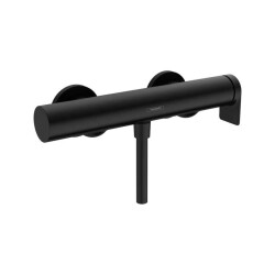 HNG Tek kollu duş bataryası aplike montaj satin s - HANSGROHE