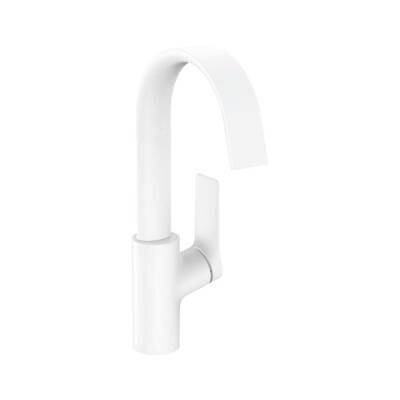 HNG Tek kollu lavabo bataryası 210 with swivel spo - 1