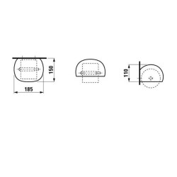 Laufen Alessi One Tuvalet Kağıtlığı 8709700000001 - 3