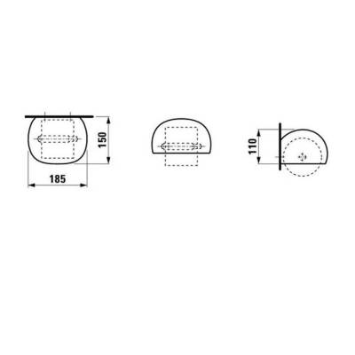 Laufen Alessi One Tuvalet Kağıtlığı 8709700000001 - 3