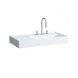 Laufen Kartel Tezgahüstü Lavabo Sol Etajer 90 cm 8103390001111 - 1