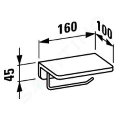 Laufen LB3 Havluluk 450 MM 3816820040001 - 2
