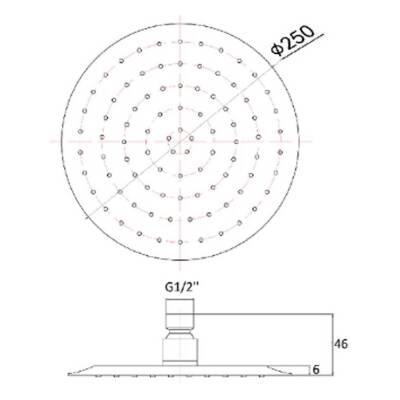 Roca Esteria Pack Eco Ankastre Banyo Seti Gagalı Krom A5D257EC0K - 6