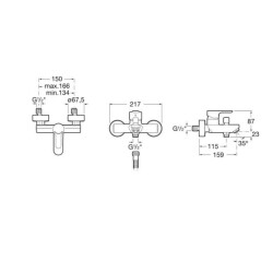 Roca L20 Banyo Seti A5DA509C0K - 3