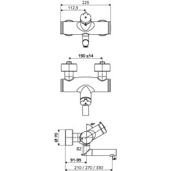 Schell Açık Lavabo Armatürü VITUS 016210699 - 2