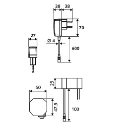 Schell Xeris E Fotoselli Lavabo Bataryası, Yüksek-012810699 - 3