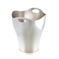 SNY Çöp Kovası,Açık,30xh34cm - Krom - SONIA